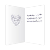 Dog Sympathy Card - When tomorrow starts without....