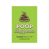 Garden Flag - Poop Happens