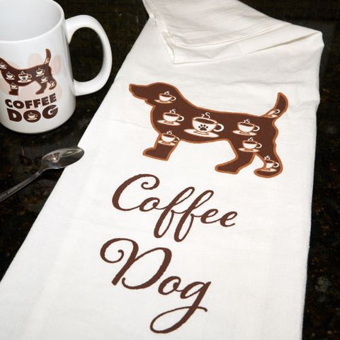 Kitchen Towel - Coffee Dog