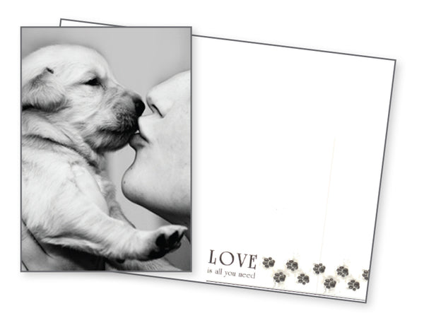 Dog Love Card - Love Is All You Need