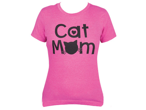 Ladies T-Shirt - Cat Mom