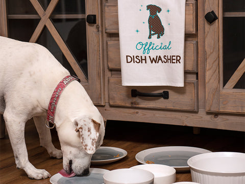 Kitchen Towel - Official Dog Washer
