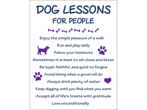 Kitchen Towel - Dog Lessons For People