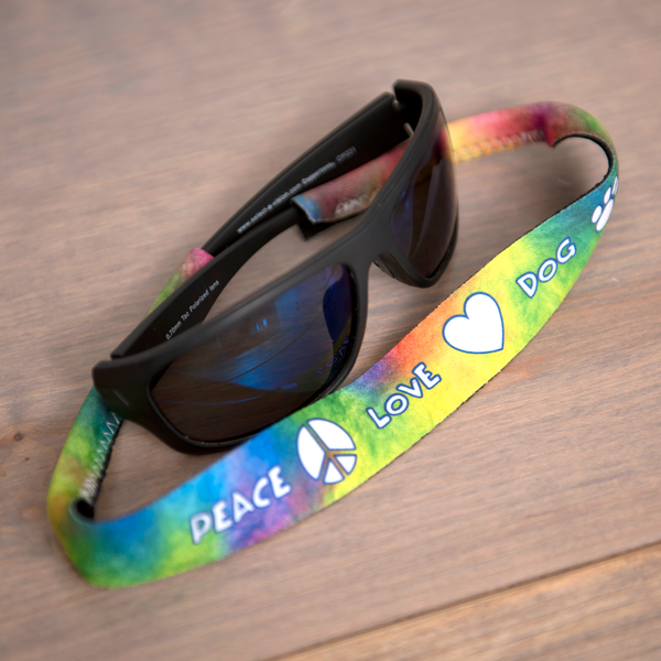 Sunglass Holders - Peace Love Dog