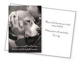 Dog Sympathy Card - Wherever a Beautiful Soul Has Been